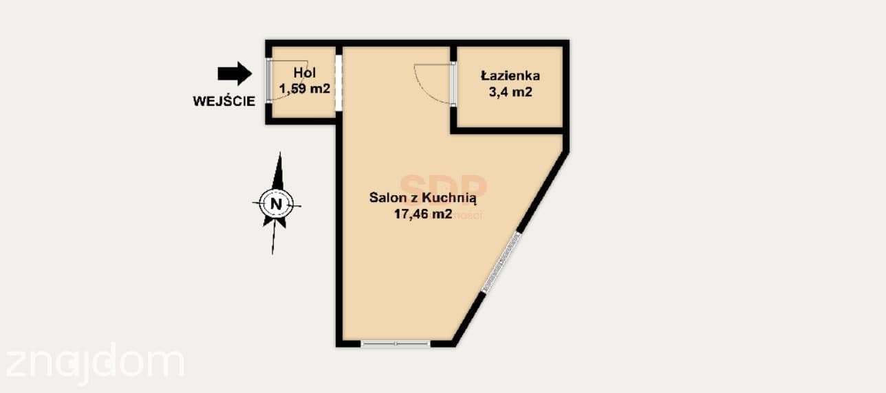 REZERWACJA KAWALERKA W SAMYM CENTRUM MIASTA - zdjęcie 7