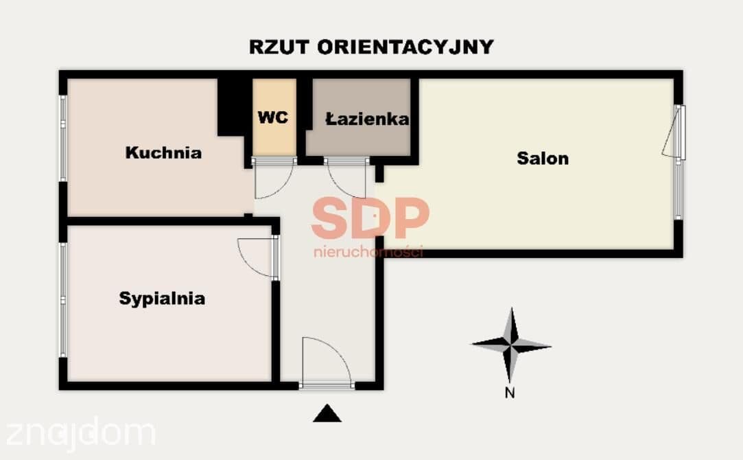 2 pokoje | Rozkładowe | Dwustronne | 1 Piętro | Różanka - zdjęcie 5