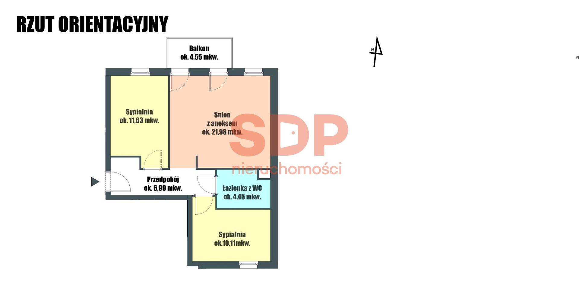 3 pokoje | do aranżacji | balkon | komórka i miejsce post. w cenie! - zdjęcie 6