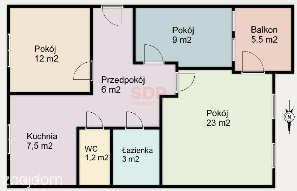 Rozkładowe | Plac Grundwaldzki | Możliwość wydzielenia 4. pokoju - zdjęcie 9