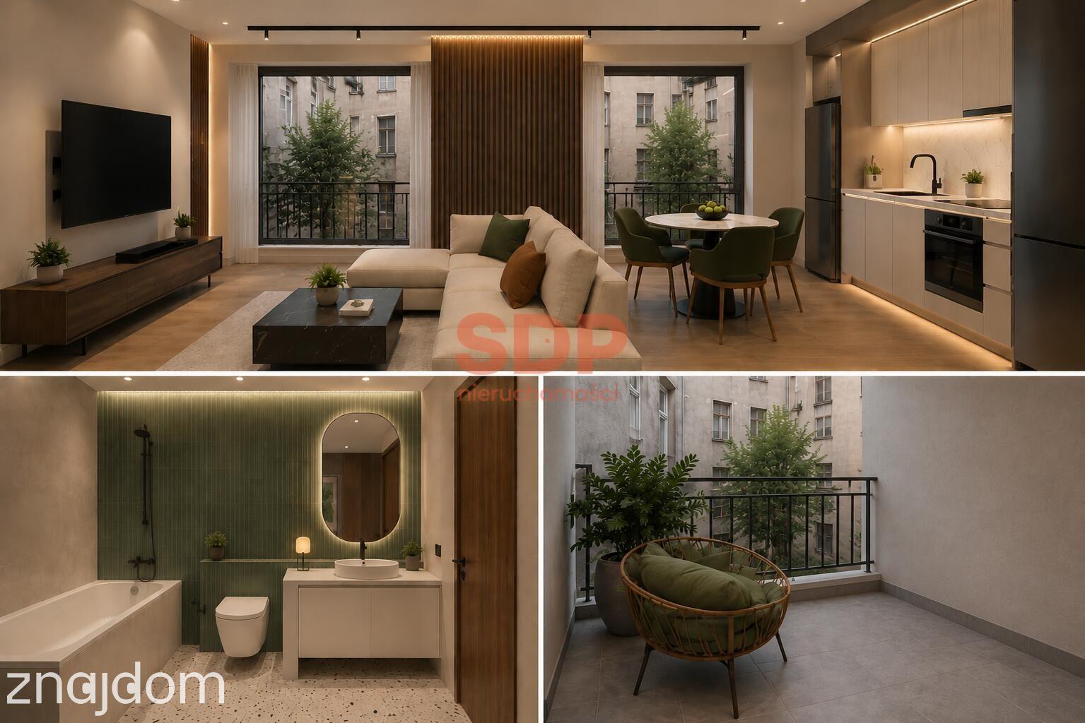Apartament typu studio z balkonem na Starym Mieście - zdjęcie 4