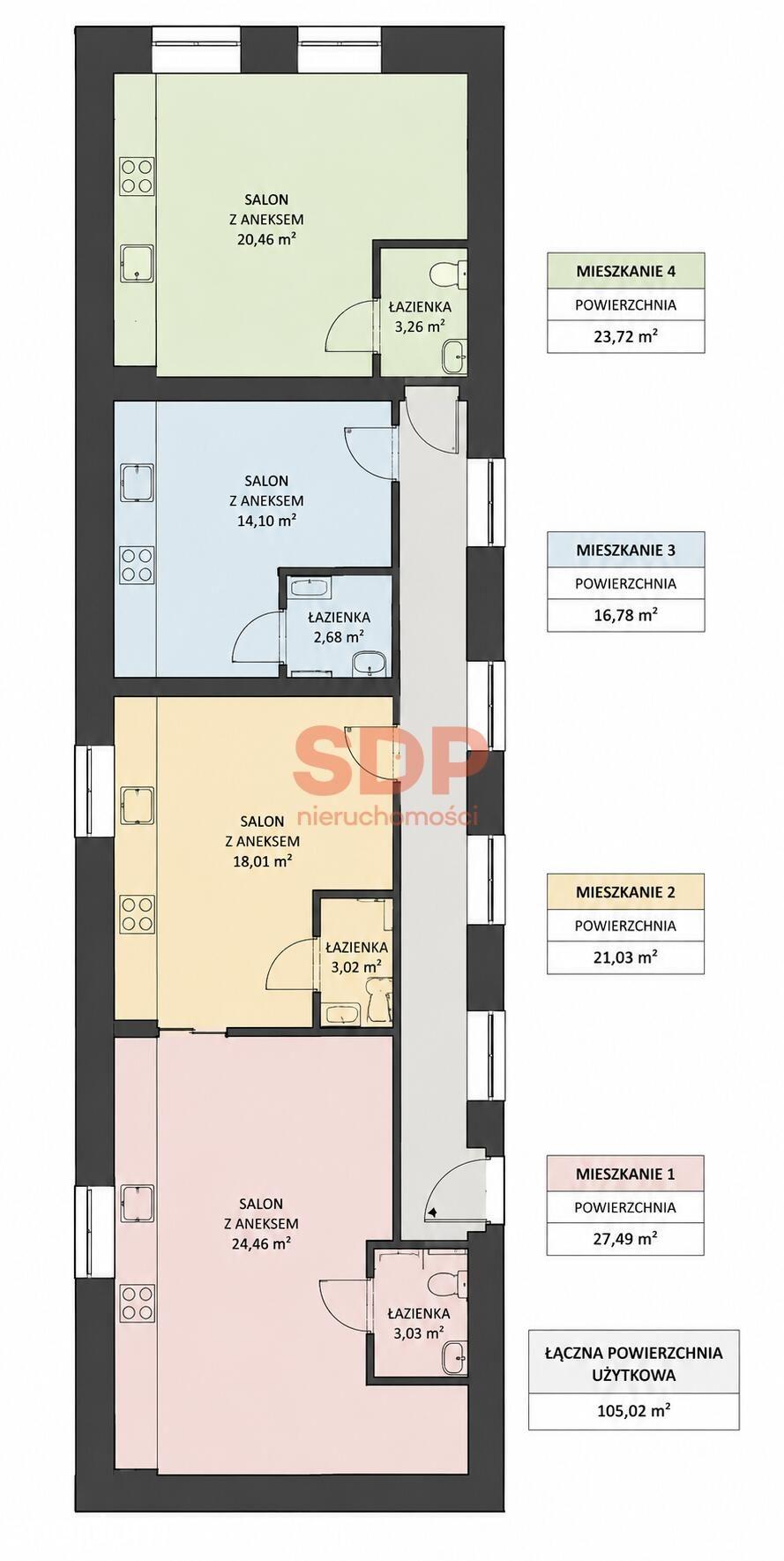105,02 m2 | Szewska | Odrestaurowana kamienica w centrum | Winda - zdjęcie 2