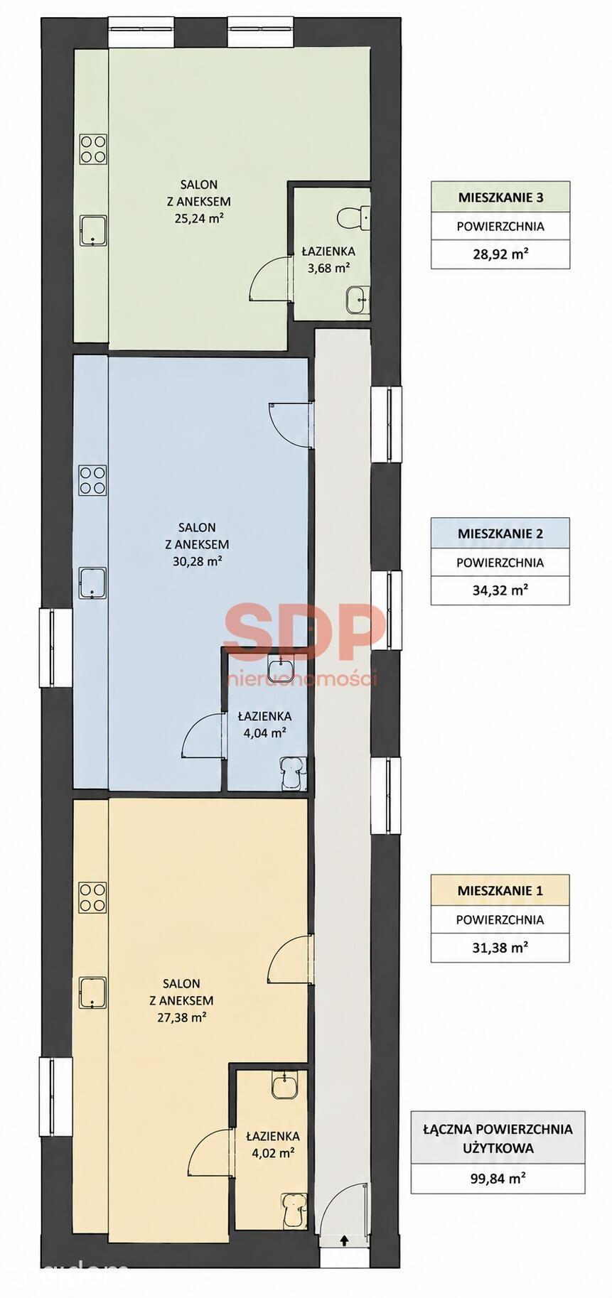 99,84 m2 | Odrestaurowana kamienica z windą w centrum miasta - zdjęcie 2