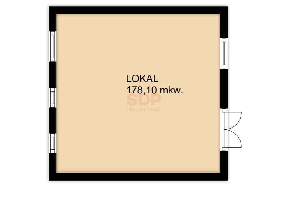 Lokal usługowy na parterze|ul. Księcia Witolda| 178,10 mkw.|cena z VAT - zdjęcie 2
