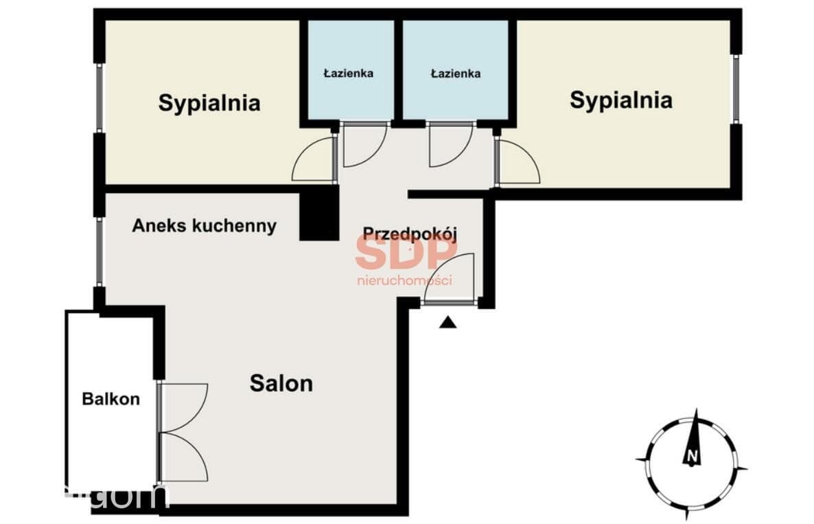 3 pokoje na Sielcach | 2 łazienki | klimatyzacja | 2 miejsca garażowe - zdjęcie 3