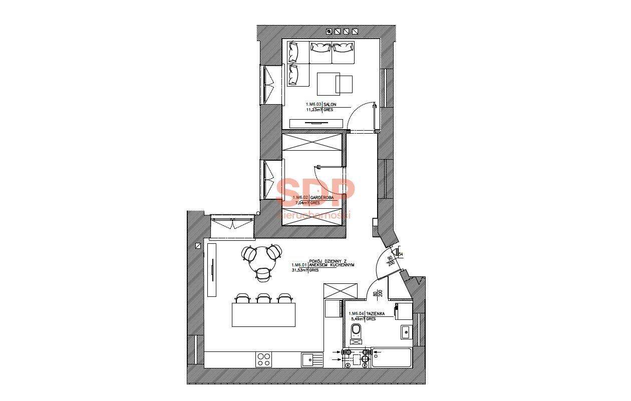 3 Pokojowy apartament w ścisłym Centrum Łodzi - zdjęcie 6