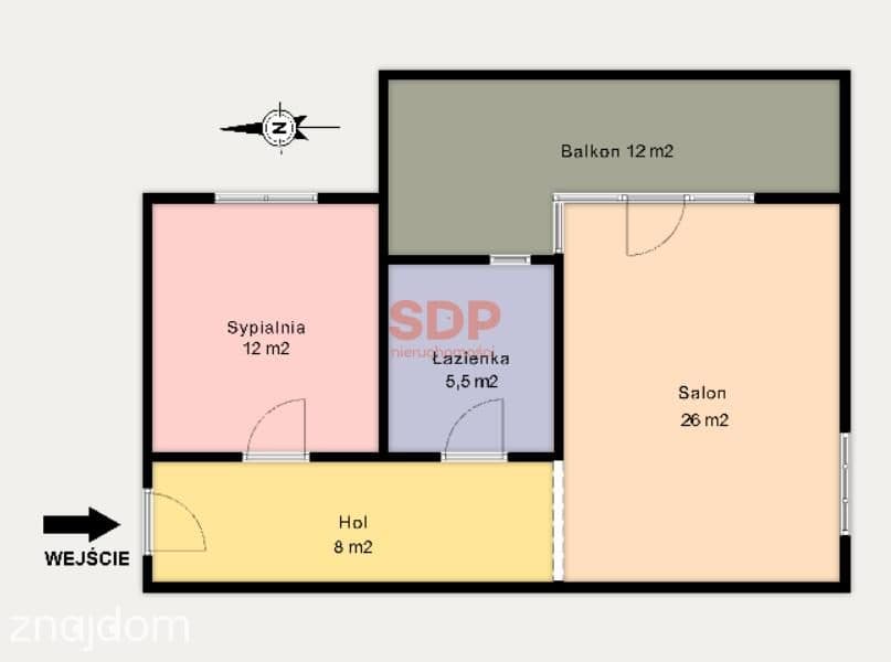 Nowoczesny apartament 2-pokojowy z garażem i wielkim balkonem - zdjęcie 13