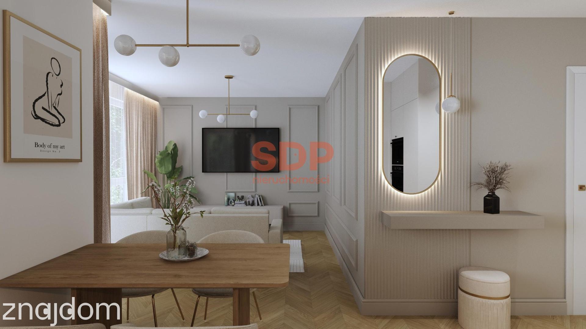Słoneczne 3 pokoje | 52,45 m² | Południk 17 | wykończenie wg. projektu
