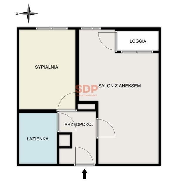 41 m² | 2 pokoje | 6 piętro | metro Księcia Janusza - zdjęcie 11