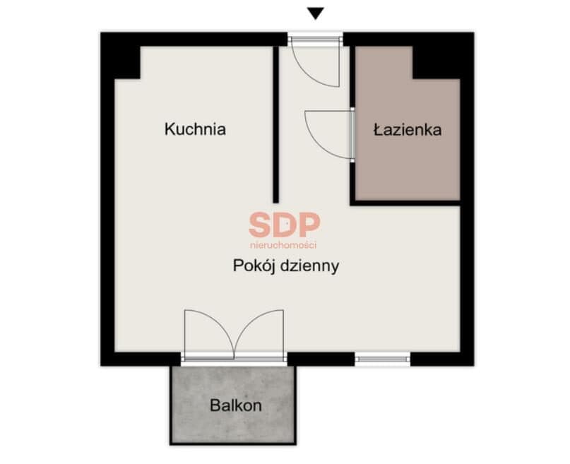 Kawalerka dla studenta | Balkon | Centrum - zdjęcie 8