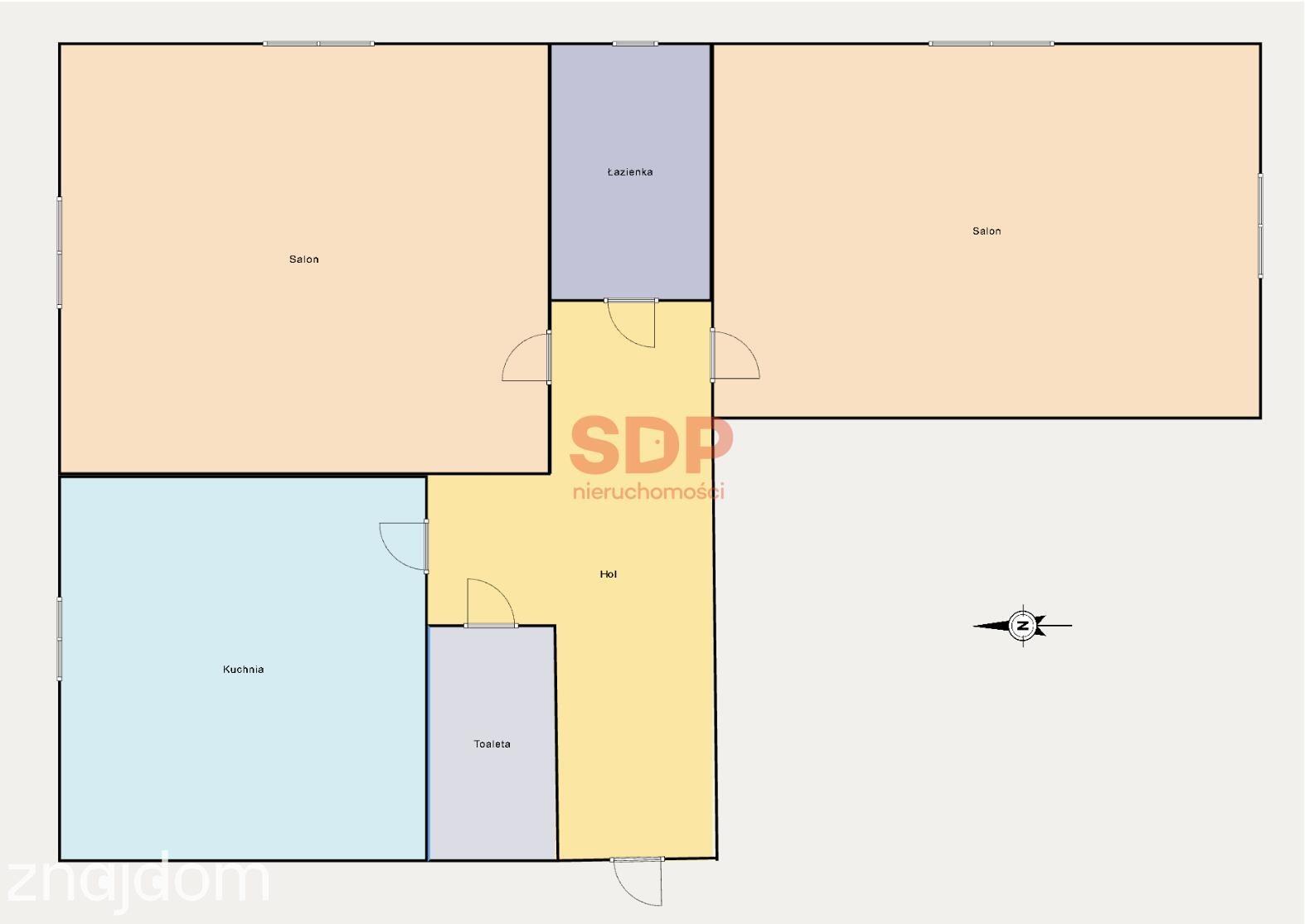 Przestronne 2 pokoje | 56,18 m² | Zielna | Manufaktura - zdjęcie 13
