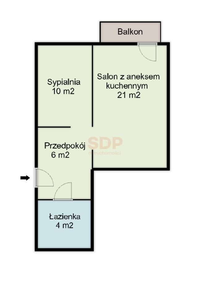 Mieszkanie na dynamicznym Jagodnie 1.11.2026 - zdjęcie 13