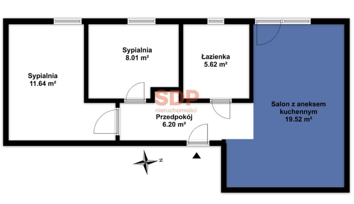 Nowe Żerniki | 51 m² | 3 pokoje | Inwestycja 2027 - zdjęcie 4