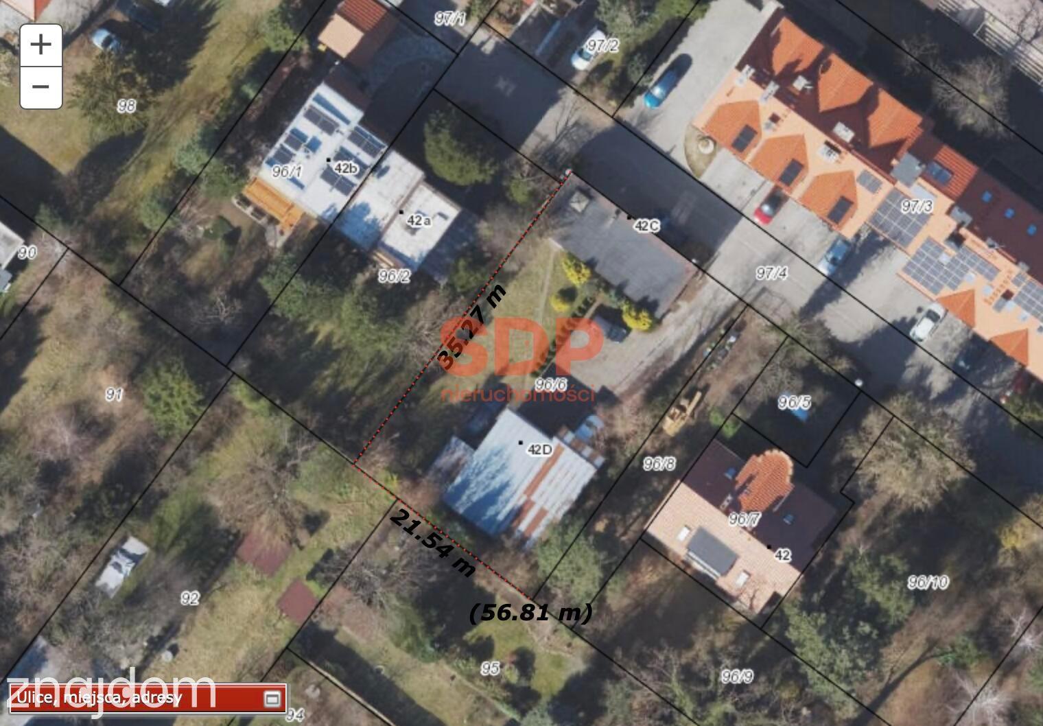 Działka 752 m2 na Oporowie + WZ - zdjęcie 4