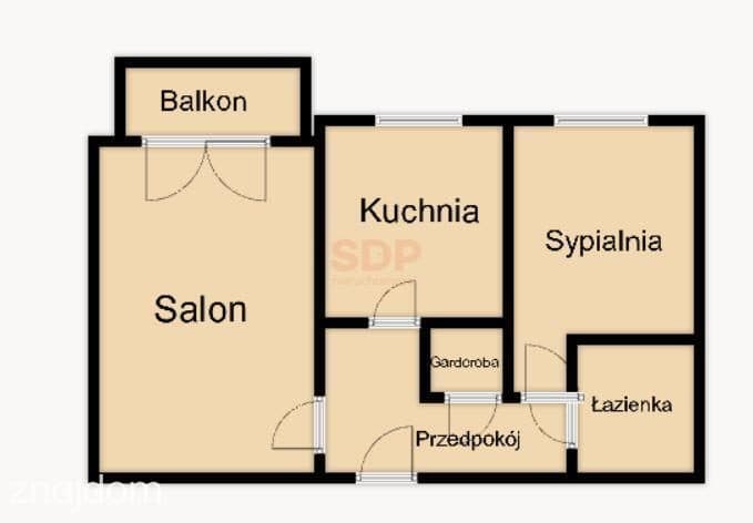 Dwupokojowe mieszkanie w Zielonej okolicy - zdjęcie 10