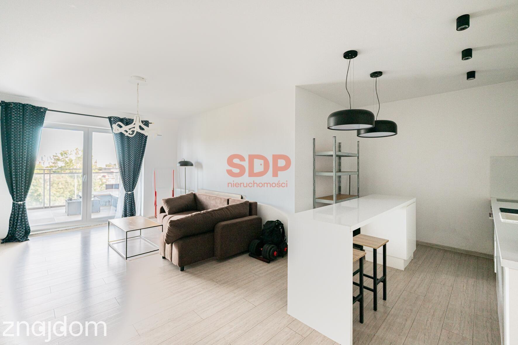 2 pokoje | balkon 9,4 m² | 6. piętro z windą | 2018 r. | Szczepin