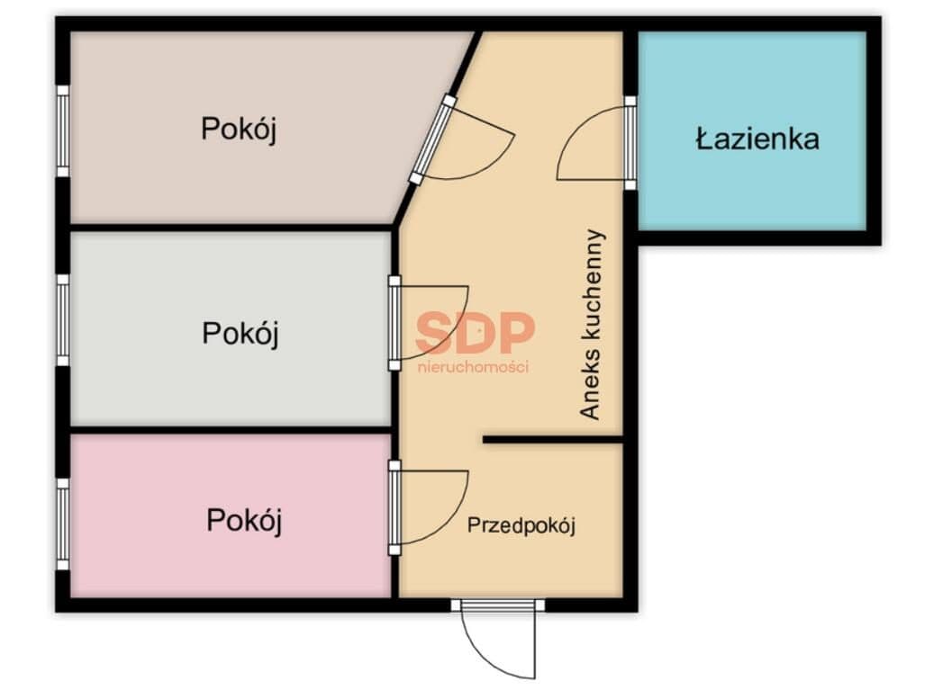 Trzy pokoje idealne pod wynajem - zdjęcie 7