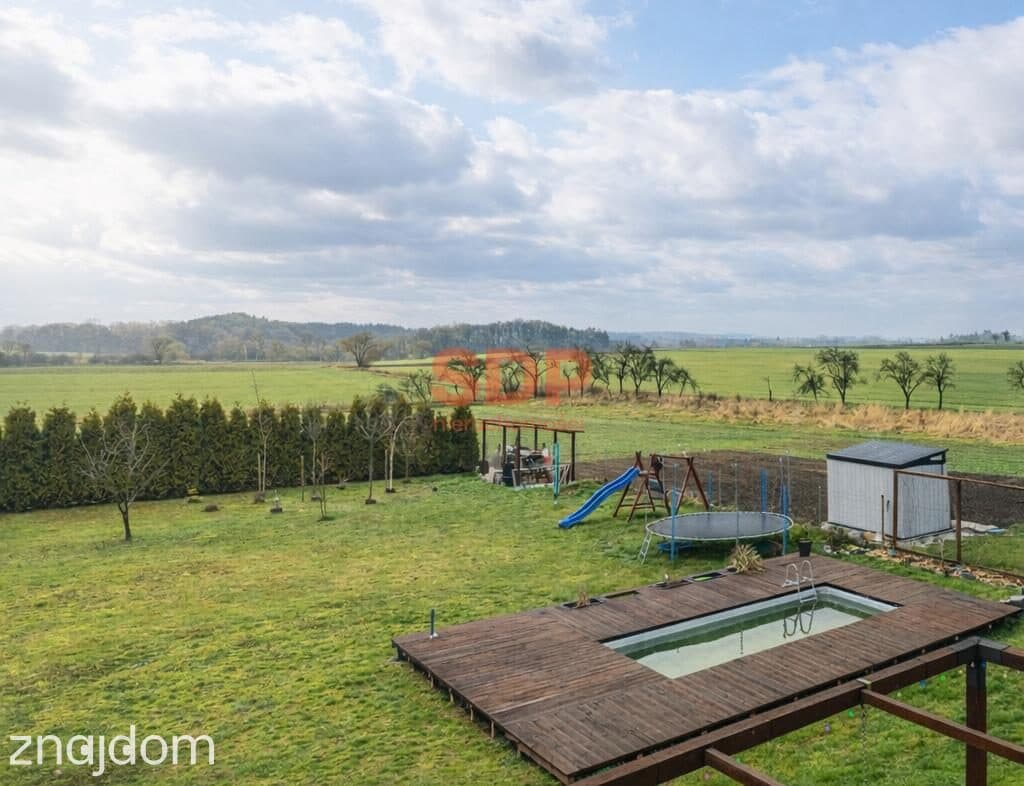 Dom z zew. basenem w okolicy Żarowa na działka 1899 m2 - zdjęcie 2