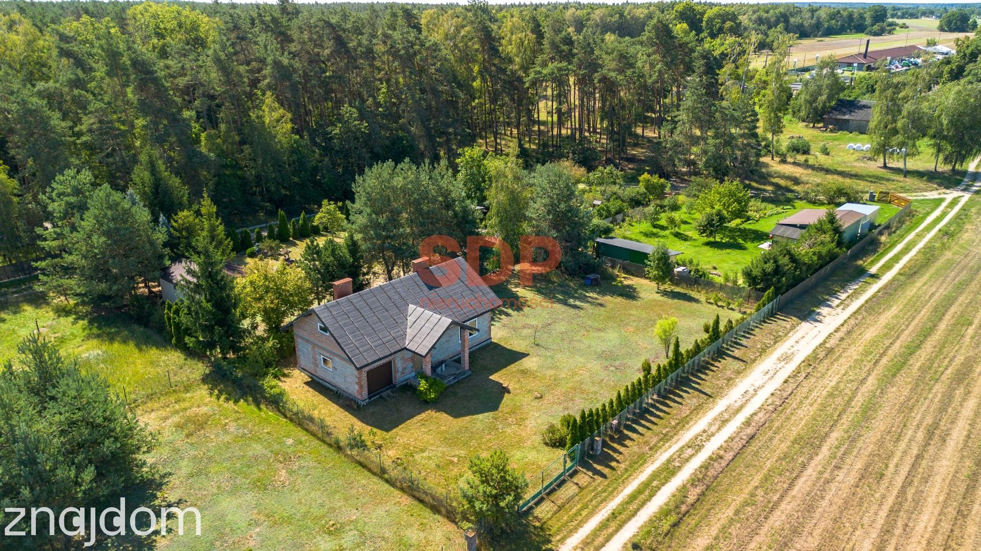 Dom jednorodzinny 24 km od centrum Łodzi | Do wykończenia - zdjęcie 2