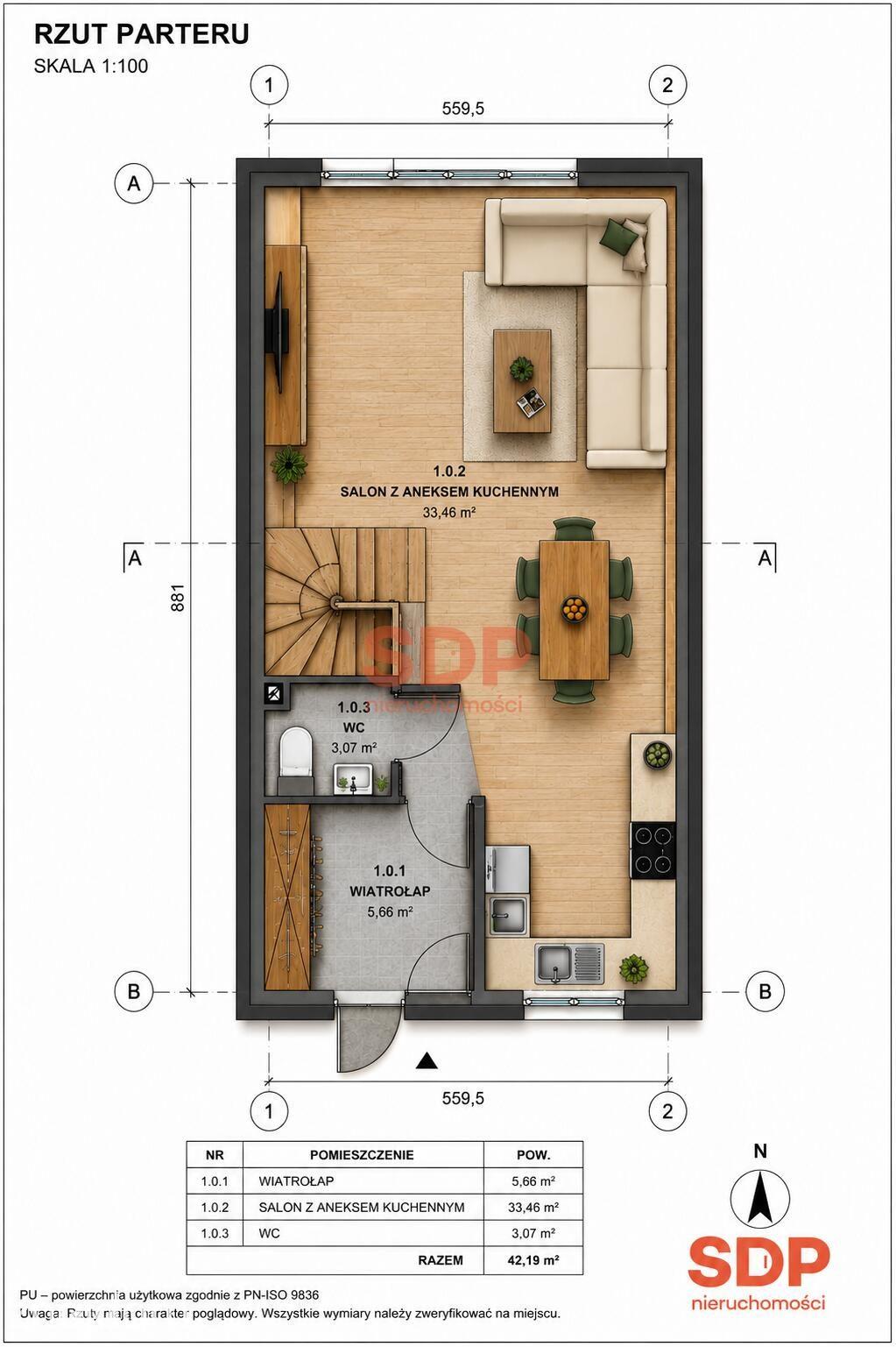 Twój azyl pod Wrocławiem, dz.316,43 m² , plus poddasze użytkowe - zdjęcie 3