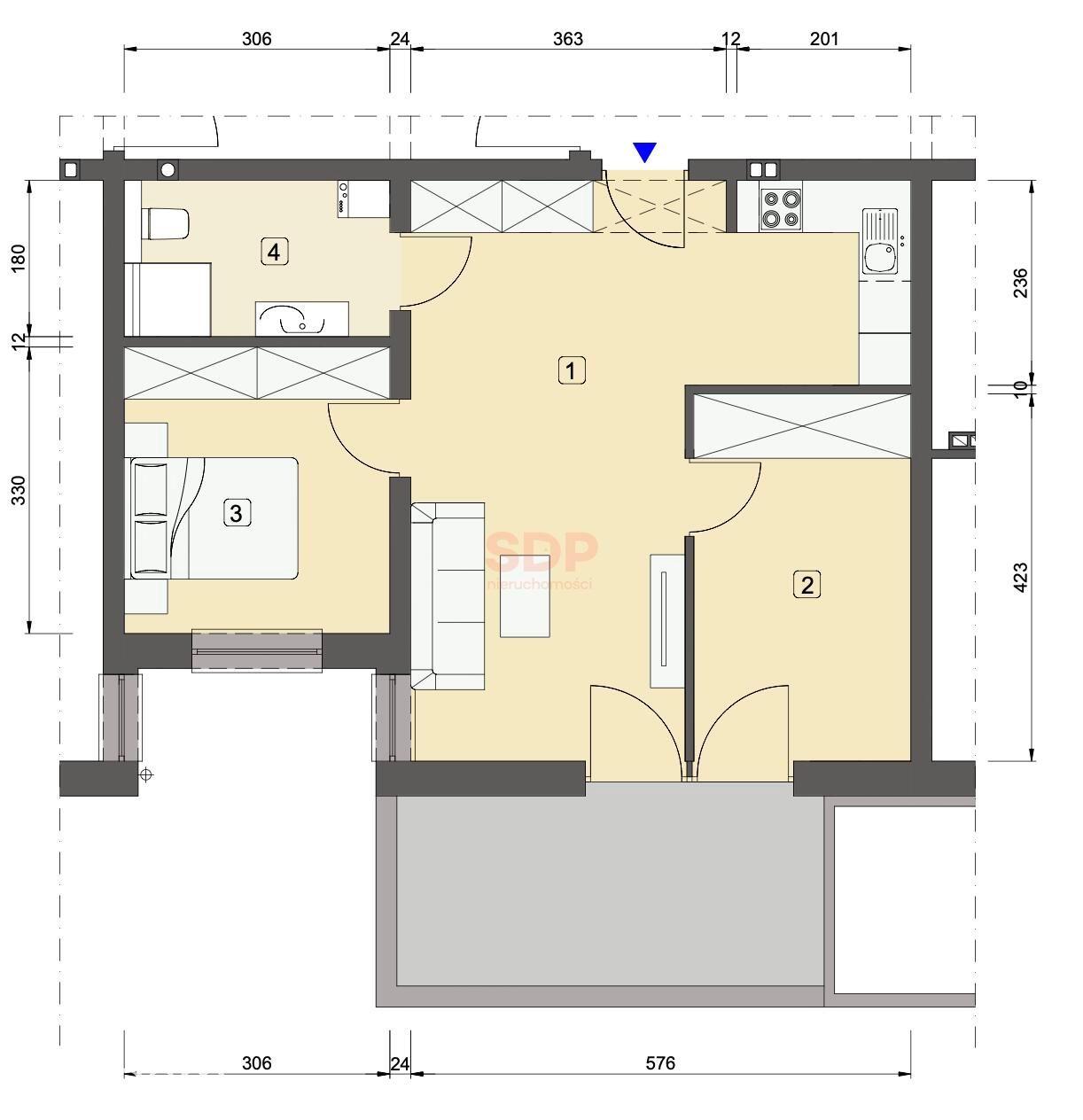 Apartament na parterze z tarasem | STREFA SPA | - zdjęcie 5