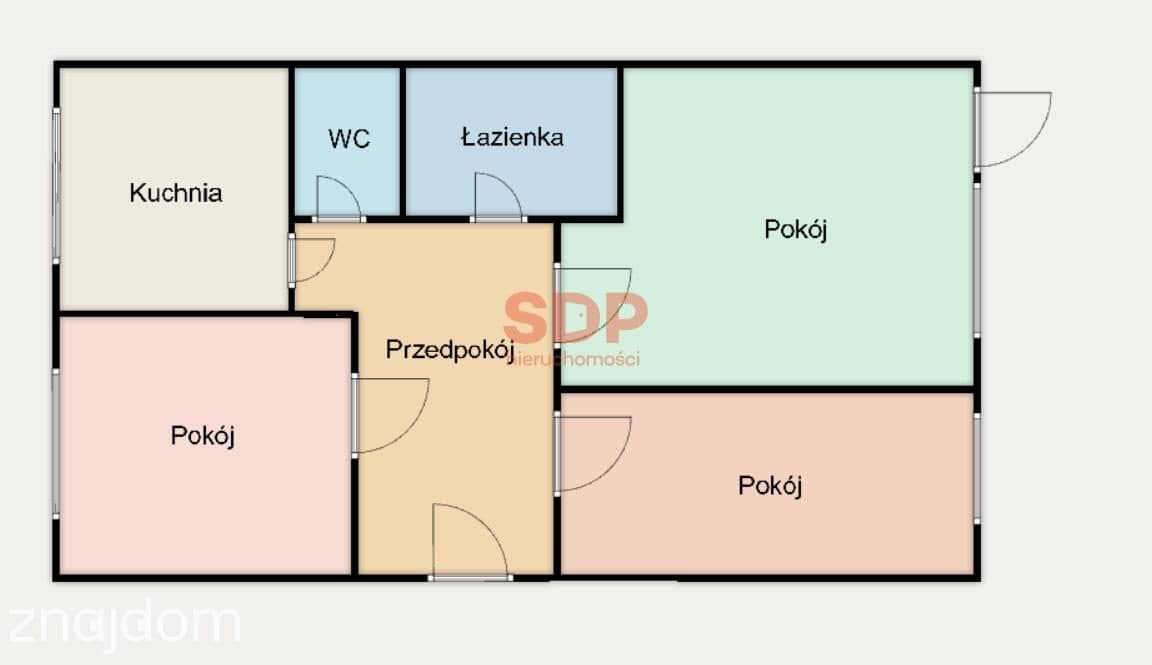 Trzy rozkładowe pokoje przy uczelni. - zdjęcie 11