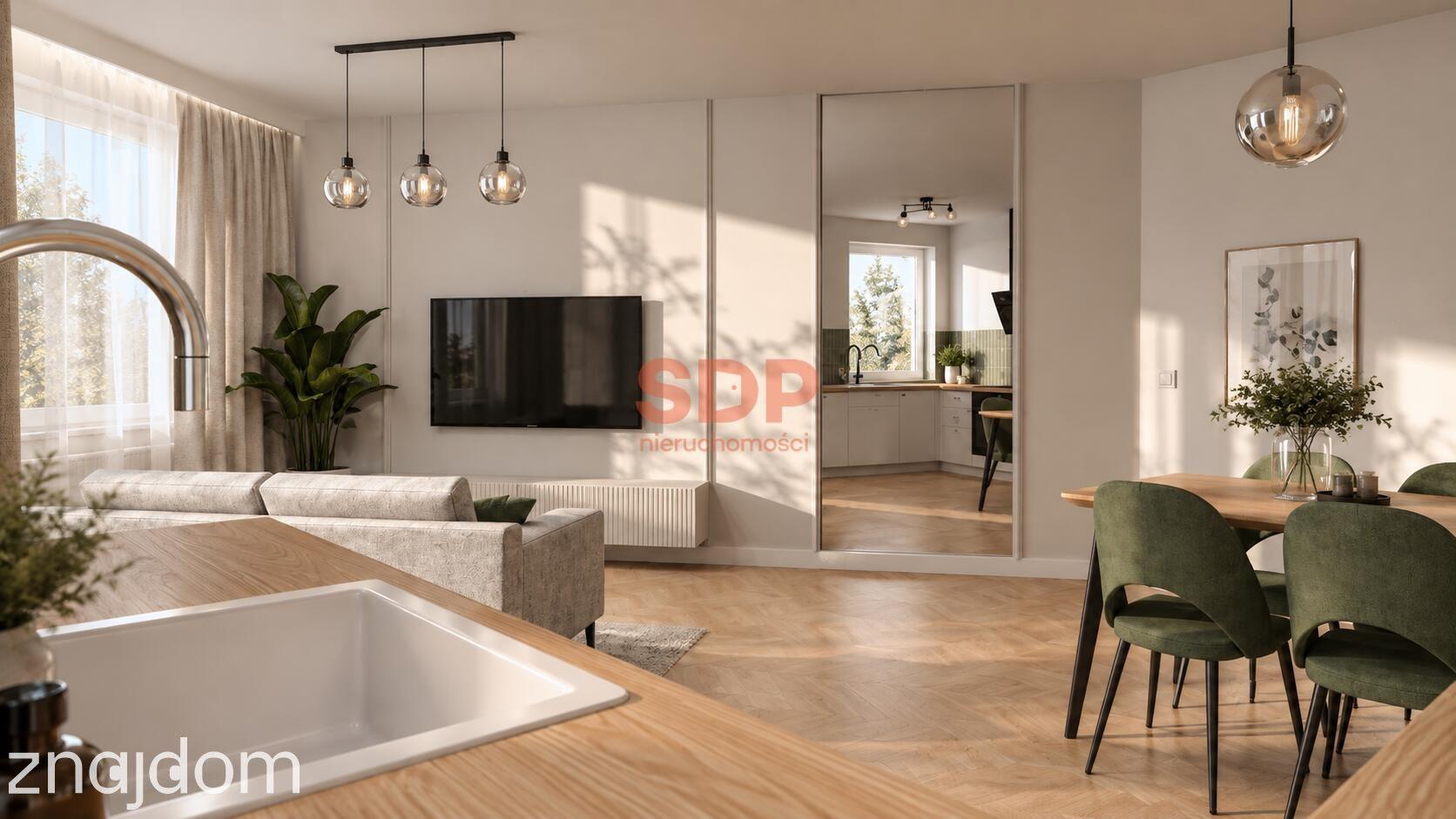 Słoneczne 3 pokoje | 52,45 m² | Południk 17 | wykończenie wg. projektu