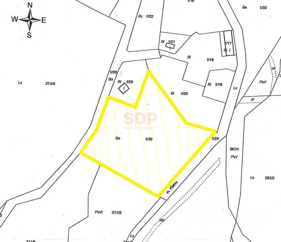 Działka MN/UT 13.890 m2 przy Jaskini Niedźwiedziej - zdjęcie 5