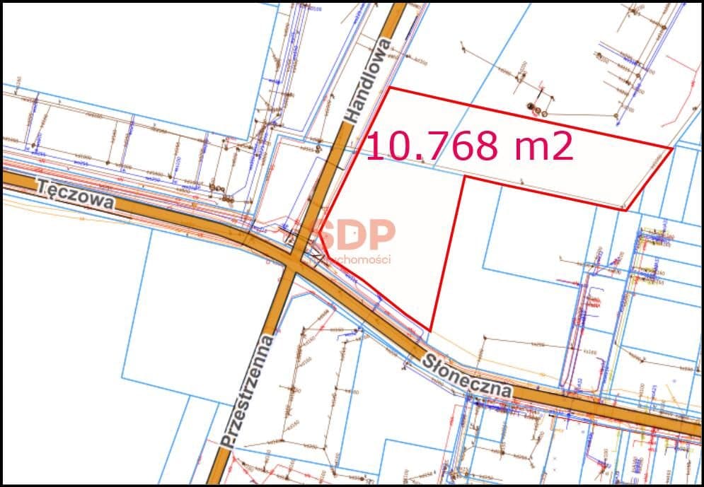 Bielany Wrocławskie - działka usługowa, 10.768 m2, mpzp - zdjęcie 2