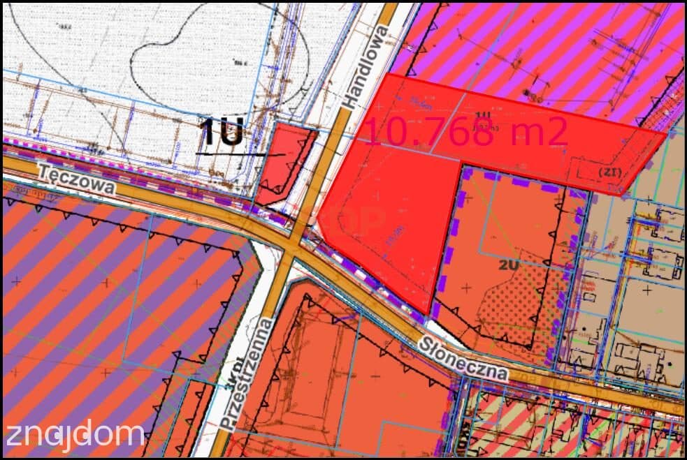 Bielany Wrocławskie - działka usługowa, 10.768 m2, mpzp - zdjęcie 3