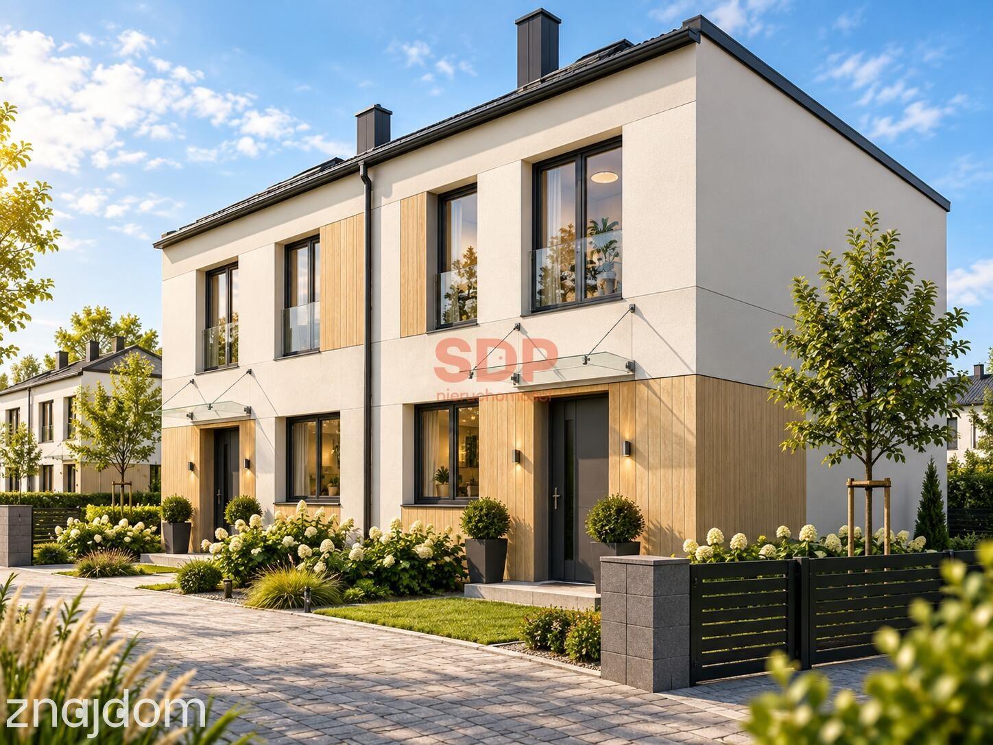 Nowoczesny dom 110 m² z ogrodem | 3 sypialnie | blisko Wrocławia - zdjęcie 2