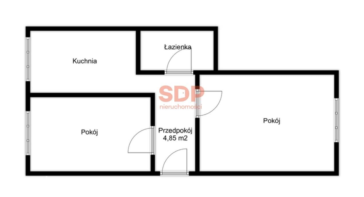 2 pokoje w pełnym rozkładzie z oddzielną kuchnią - zdjęcie 8