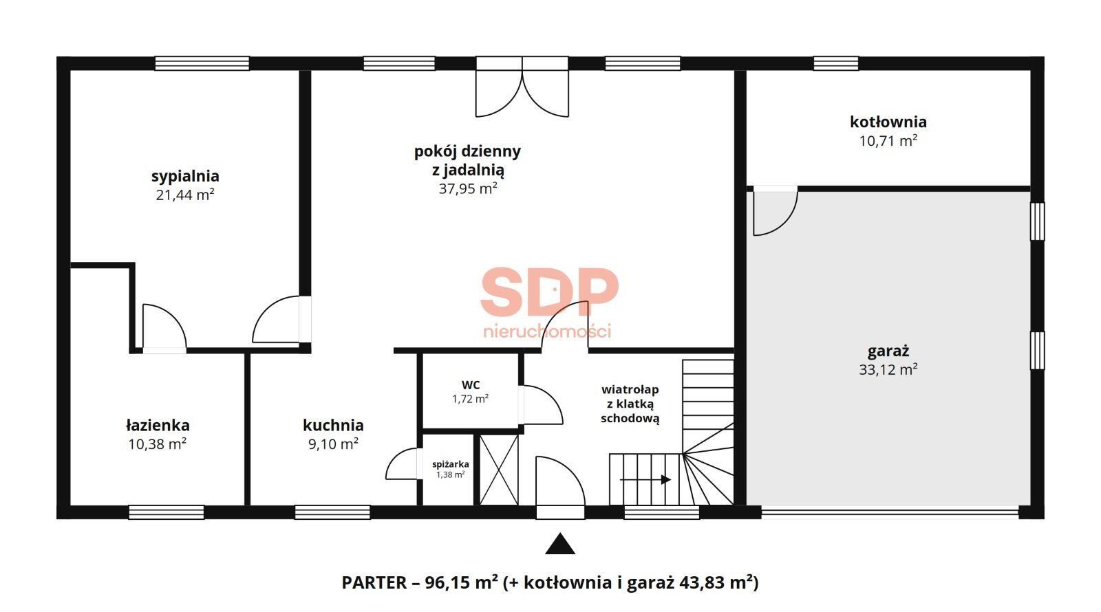 Dom wolnostojący z garażem | 1372 m2 działka - zdjęcie 13