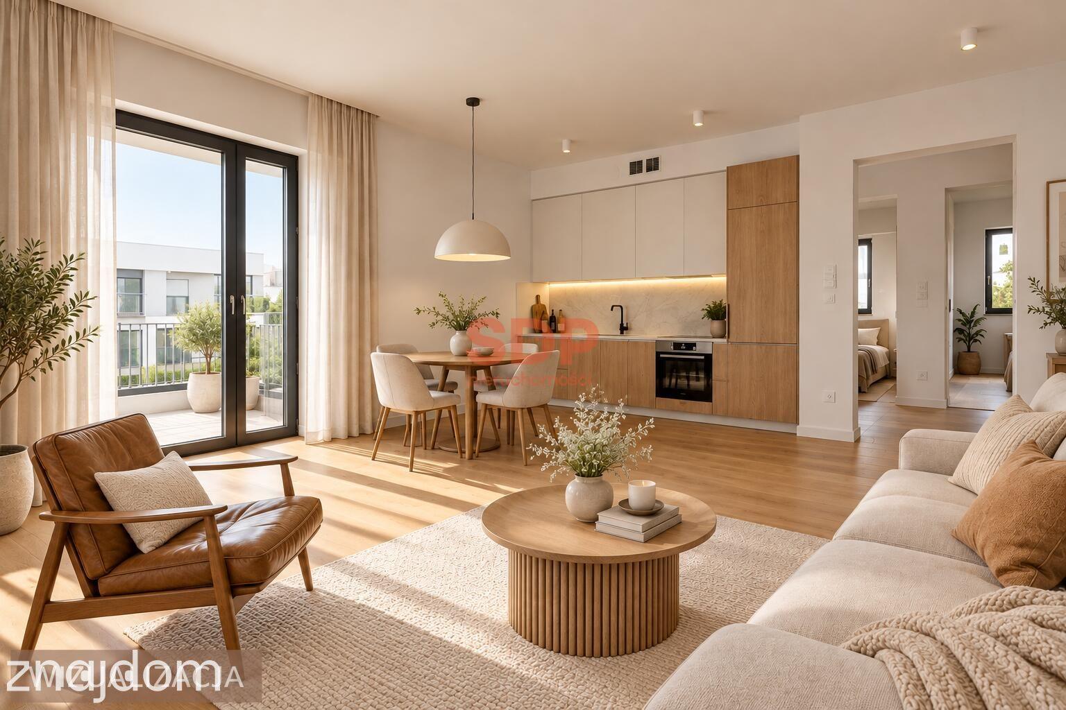 Nowe 3 pokoje | 63,61 m2 | Bielany | Stwórz swój własny klimat