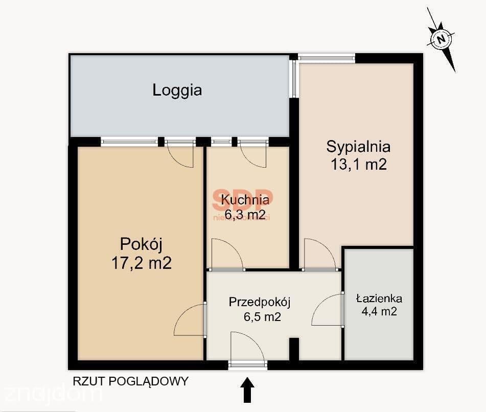 Wygodna przestrzeń dla pary|2 pok.|balkon|kom. lokator.|garaż|Różanka - zdjęcie 5