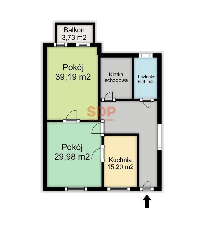 Borek/kamienica/ 2 pokoje/ogród - zdjęcie 3