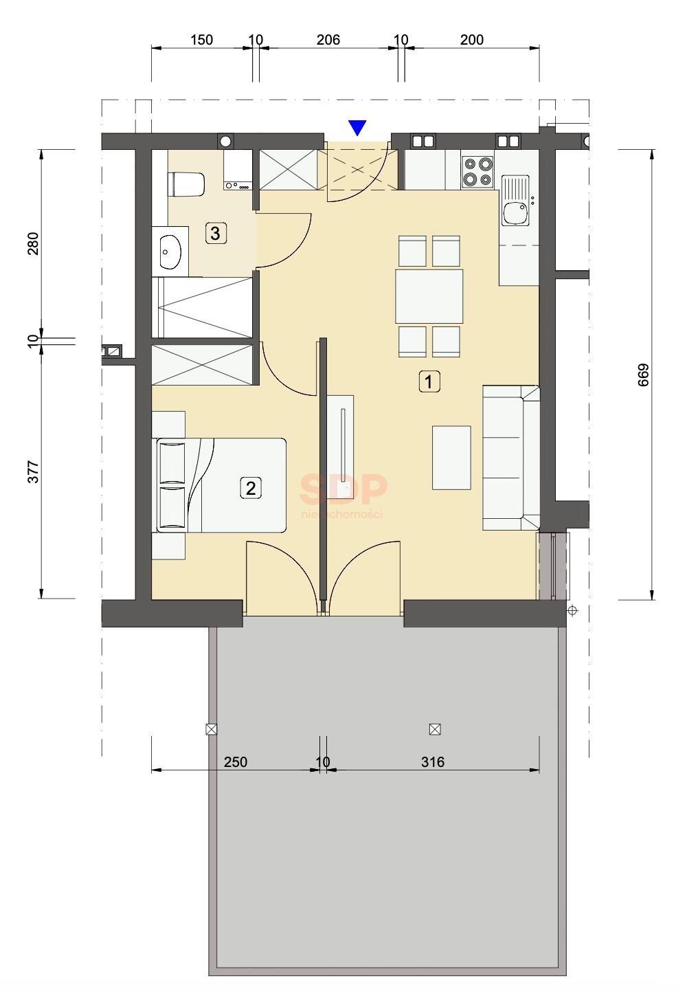 Południowy apartament z tarasem | STREFA SPA | - zdjęcie 6