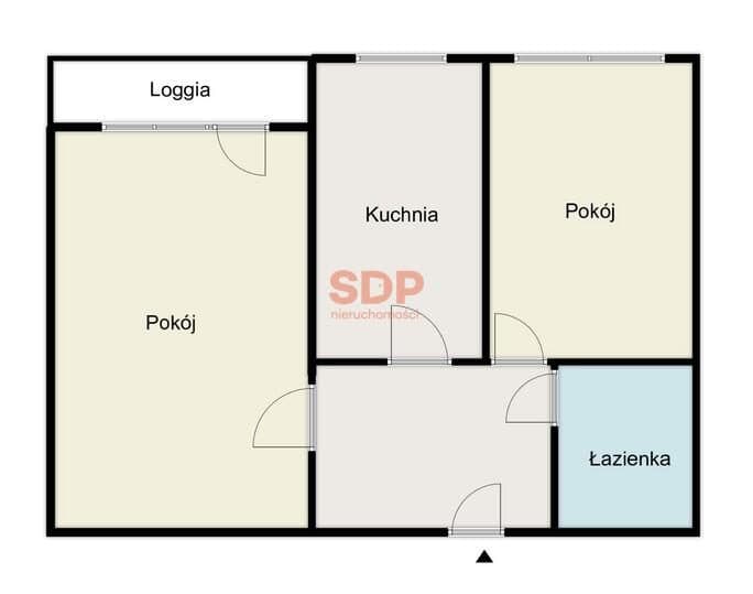 2 osobne pokoje | 47,3 m2 | z KW | super lokalizacja - zdjęcie 14