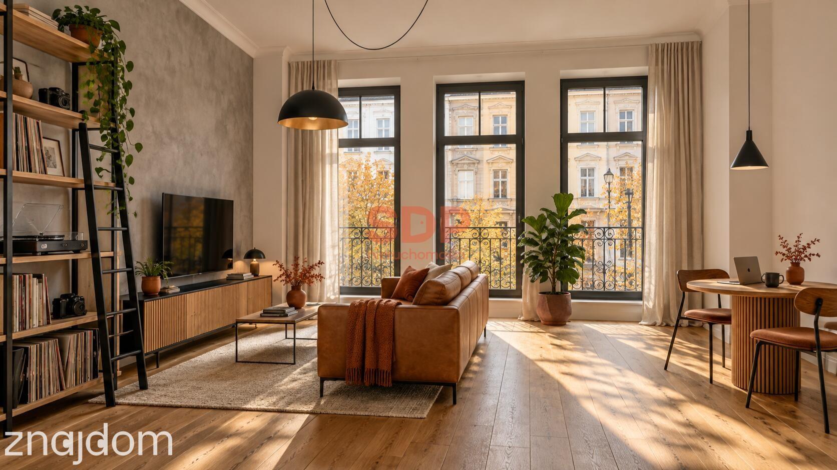 Kawalerka | Wysokość 3,37 m | Loft w zabytkowej kamienicy | Centrum