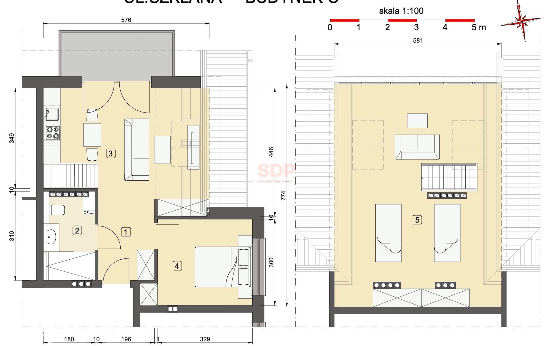 Apartament z antresolą i widokiem - zdjęcie 9