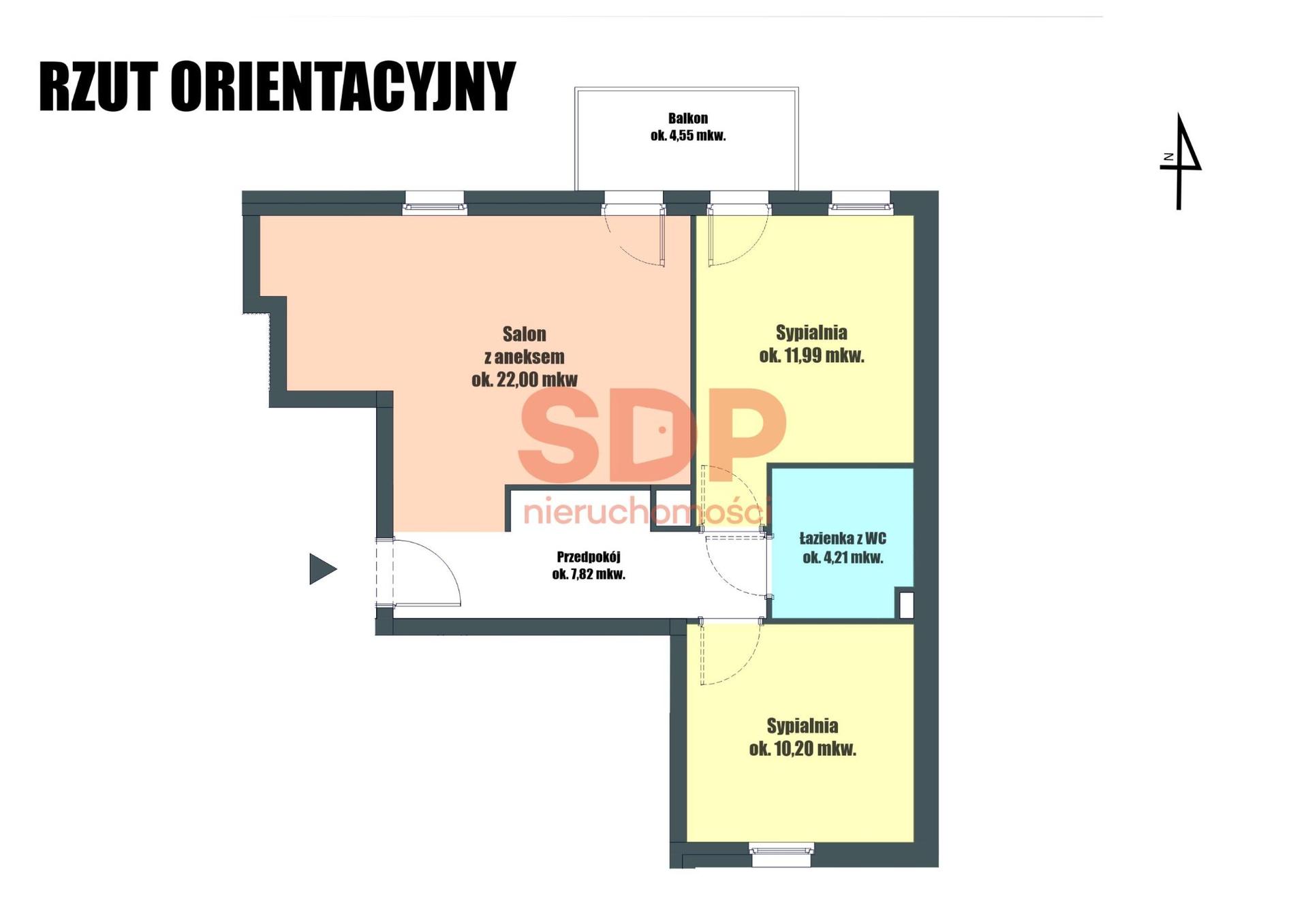 3 pokoje | do aranżacji | balkon | komórka i miejsce post. w cenie! - zdjęcie 5