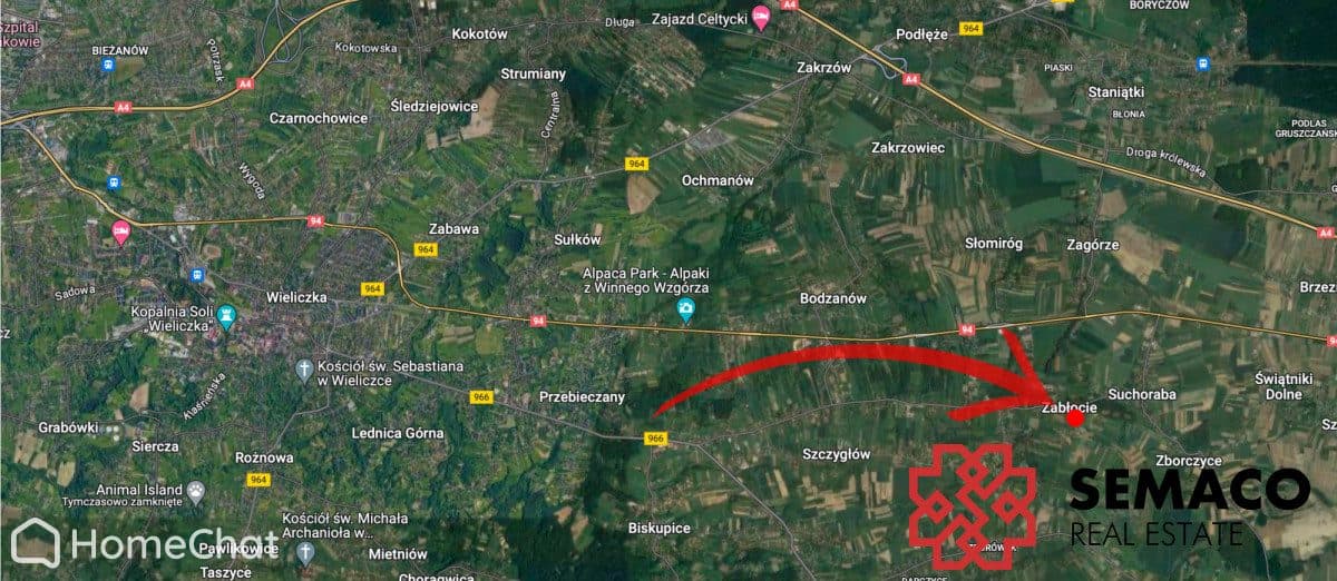 Widokowa działka|20min do Krakowa |Wszystkie media