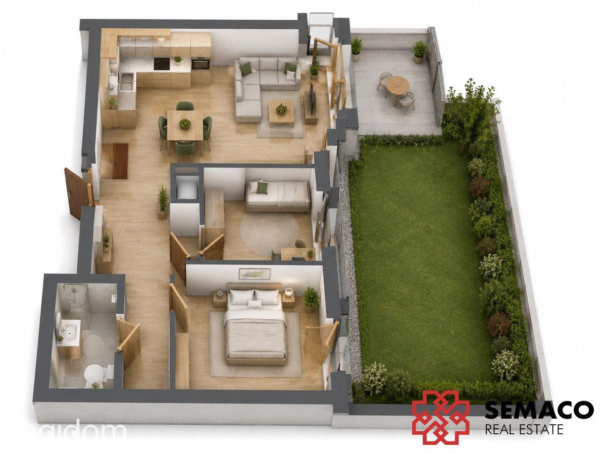 Przedsprzedaż| 3-pok mieszkanie| 59.45 m²| Czyżyny - zdjęcie 3
