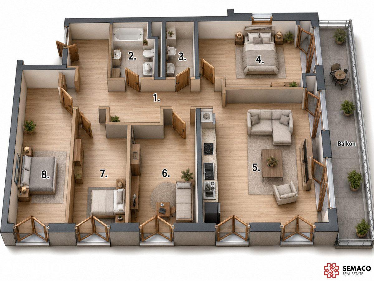 Przedsprzedaż| 4-pok mieszkanie| 101.6 m²| Czyżyny - zdjęcie 3