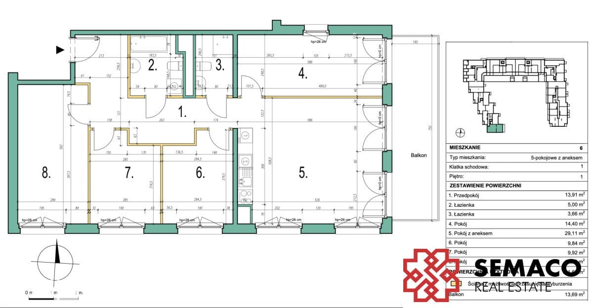 Przedsprzedaż| 4-pok mieszkanie| 101.6 m²| Czyżyny - zdjęcie 2
