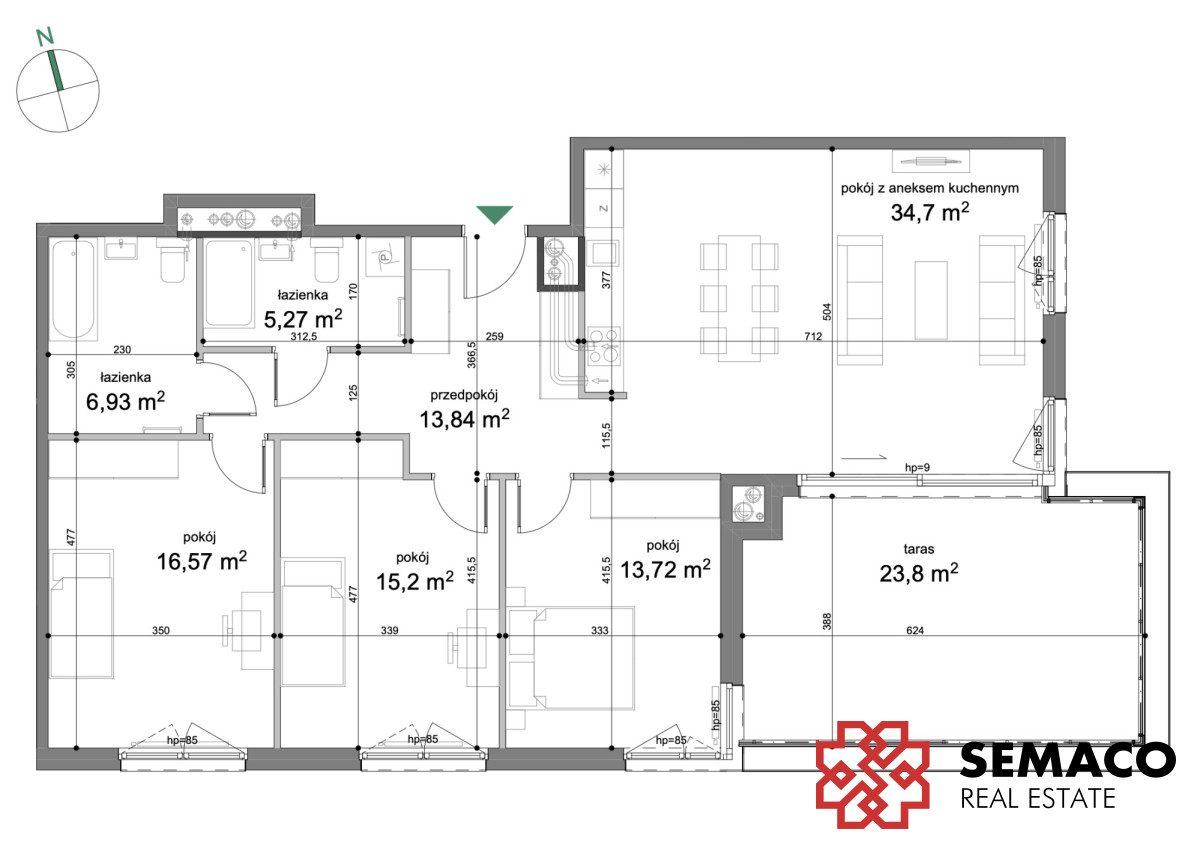 Bronowice| 106.24 m2| Taras| III kw 2026 r. - zdjęcie 7