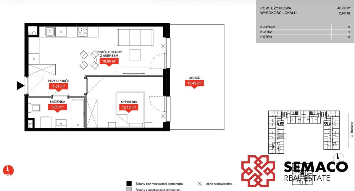 2 pok/40m2/Bociana/bez prowizji i PCC - zdjęcie 7