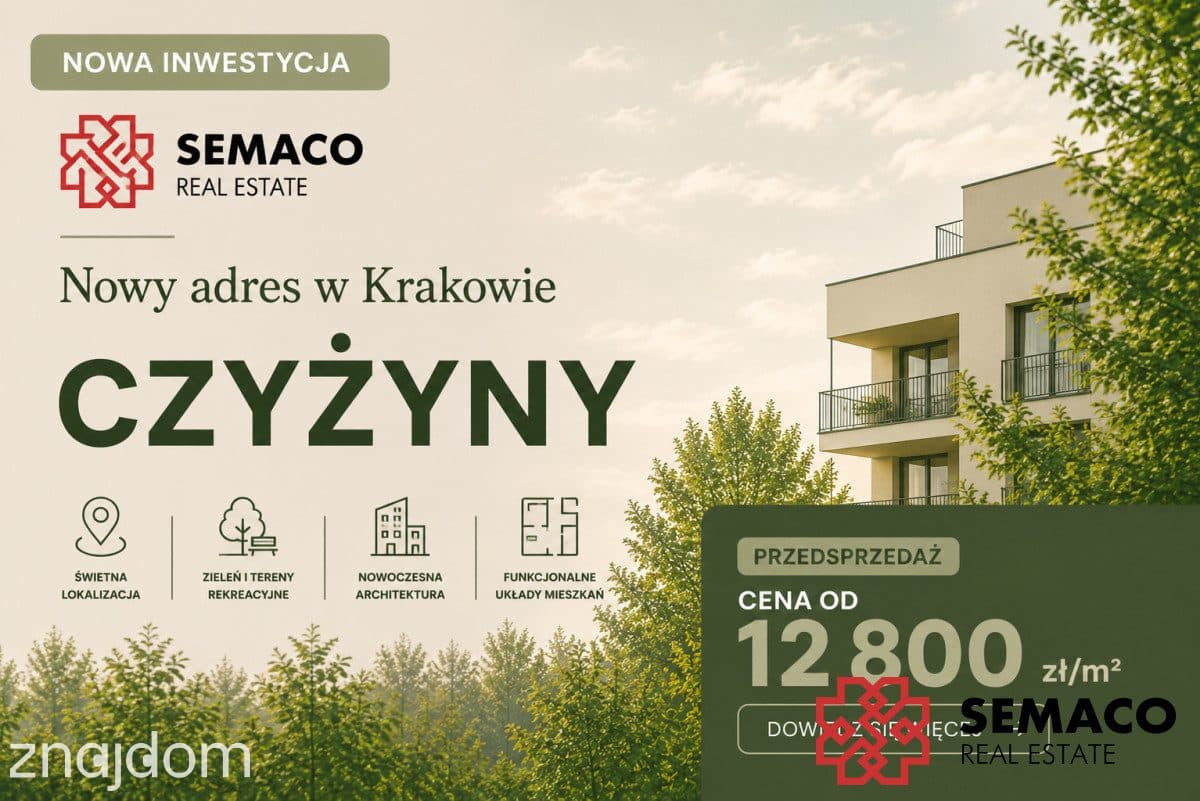 Przedsprzedaż/Czyżyny-Huta/bez PCC/bez prowizji