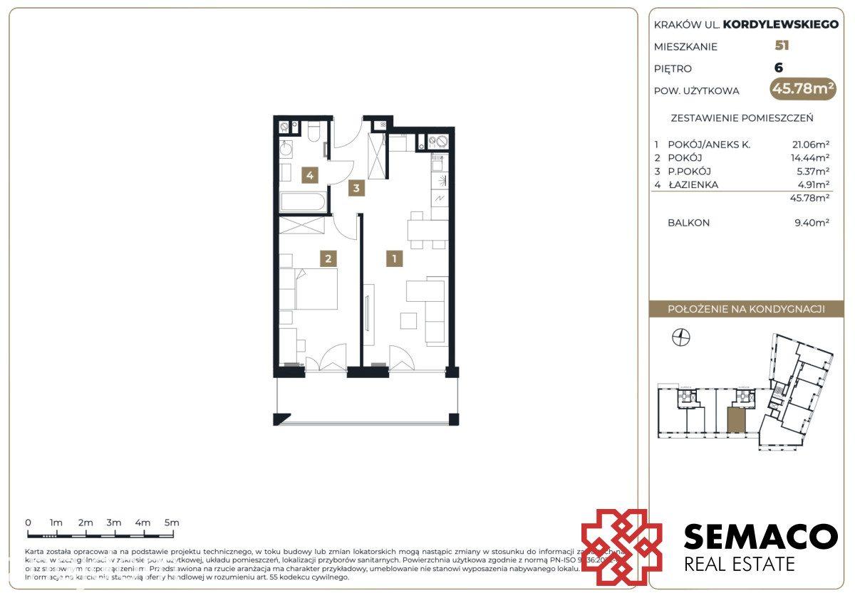 Przedsprzedaż/Rondo Grzegórzeckie/Balkon 10m2 - zdjęcie 6