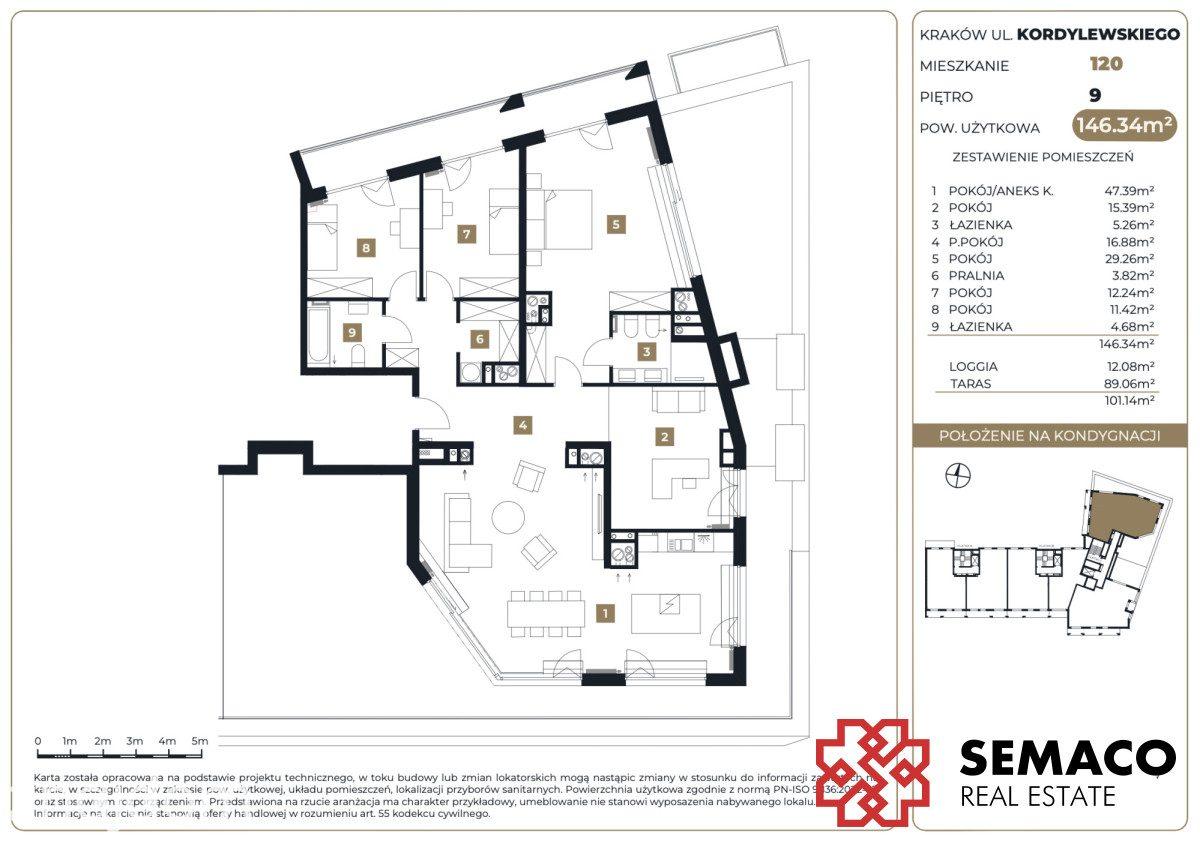 Przedsprzedaż/Wyjątkowy penthouse z tarasem 100m2 - zdjęcie 5